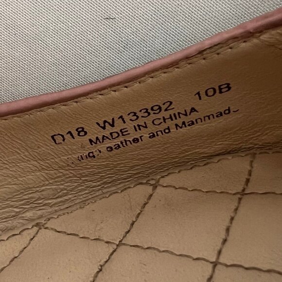 Cole Haan Tali Bow Misty Rose Snake Print Pointed Toe Flats - Picture 7 of 7